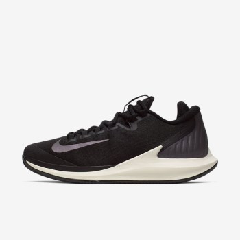 Nike Court Air Zoom Zero - Férfi Teniszcipő - Fekete/Lila/Színes